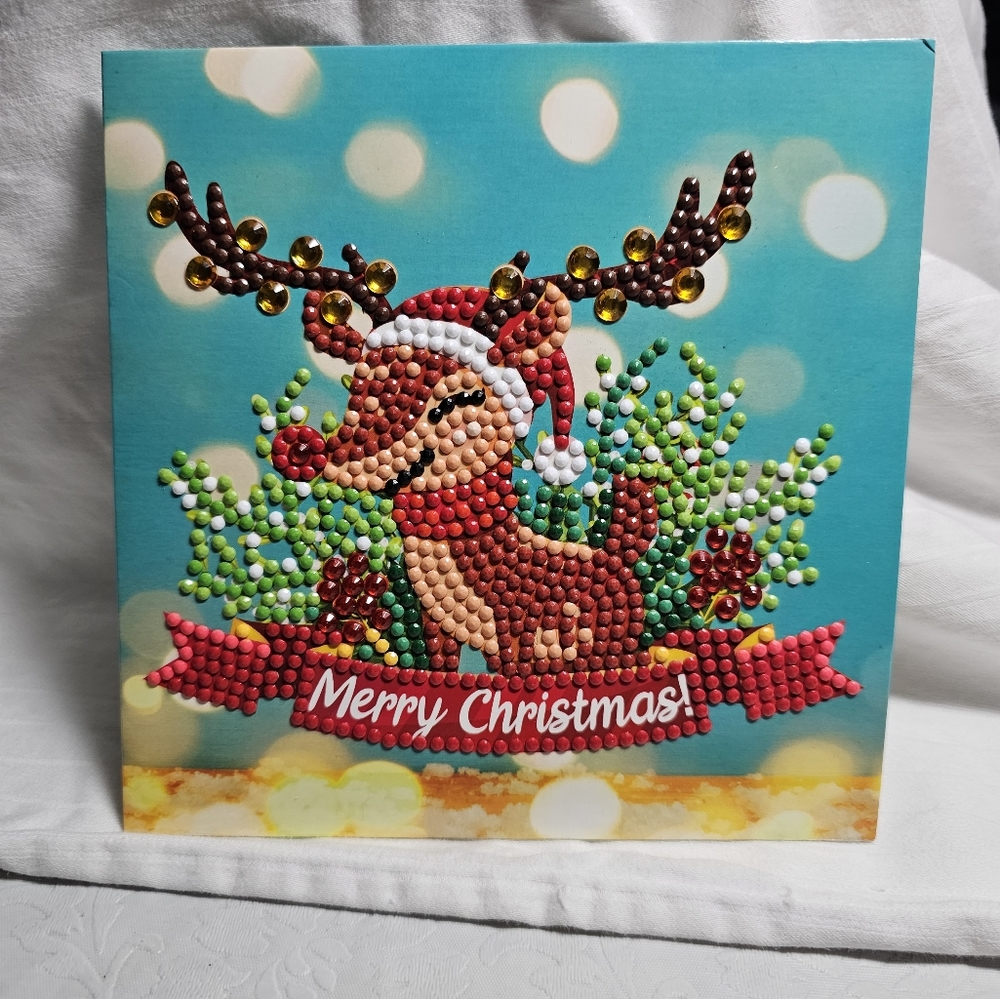 Reindeer Christmas Card
